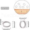 Unicraftale 304 Stainless Steel Jump Rings STAS-UN0006-62-5