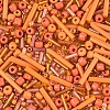 Electroplate Glass Seed Beads GLAA-SZC0007-01A-2