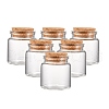 Glass Jar Glass Bottle for Bead Containers CON-E008-58x47mm-2