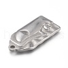 Tarnish Resistant Buddhist 304 Stainless Steel Pendants STAS-H120-06P-3