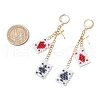 Iron Leverback Earrings EJEW-MZ00403-3