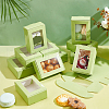 Rectangle Paper Folding Shipping Box with Window CON-WH0099-25A-5