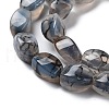 Natural Dragon Veins Agate Beads Strands G-G172-01V-4