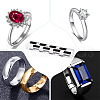 8-Slot Acrylic Finger Ring Display Rack RDIS-WH0002-10-5