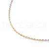 925 Sterling Silver Cable Chain Necklaces for Women NJEW-A014-06-3