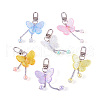 Butterfly Acrylic Pendant Decoration HJEW-TAC0056-1