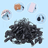 Gorgecraft 100pcs Plastic Cord Mobile Straps with Detachable Buckle FIND-GF0006-61A-5