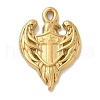 Ion Plating(IP) 304 Stainless Steel Pendants STAS-Q334-35G-1