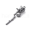 Rack Plating Alloy Pendants PALLOY-V002-07B-2