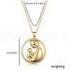 Hollow Brass Mother's Day Mother Hug Baby Pendant Necklaces for Women RD9291-4