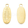 Ion Plating(IP) 201 Stainless Steel Pendants STAS-N098-269LG-1
