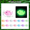 70Pcs 7 Colors Luminous Resin Home Display Decorations RESI-SZ0003-31-2