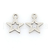 Tarnish Resistant 304 Stainless Steel Charms STAS-J014-10-1