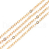 3.28 Feet Brass Cable Chains X-CHC-T008-06C-KC-1
