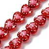 Glass Enamel Beads GLAA-Q125-01C-3
