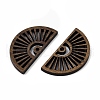 Walnut Wood Pendants WOOD-A025-03-2