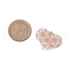 Seed Beads Beaded Charms PALLOY-MZ00341-05-2