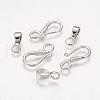 Brass Hook and Eye Clasps KK90-1