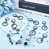 SOFPLATE Alloy Keychain Clasps FIND-SP0002-83B-4