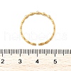 304 Stainless Steel Rhinestone Open Cuff Rings RJEW-M070-02G-02-3