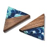 Resin and Walnut Pendants FIND-R051-01E-2
