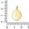 Brass Enamel Pendants KK-U068-04G-01-3
