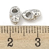 Textured Brass Charms KK-Q820-26P-3