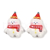 Christmas Opaque Resin Decoden Cabochons CRES-M036-12D-1