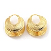 Rack Plating Brass Hoop Earrings EJEW-K263-07G-1