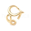 Hollow 304 Stainless Steel Cuff Rings RJEW-S626-07G-2