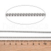 304 Stainless Steel Curb Chains CHS-M009-11P-04-2