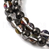 Transparent Electroplate Glass Beads Strands GLAA-T032-T4mm-C06-3
