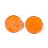 Opaque Resin Pendants RESI-T058-03G-2