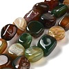 Natural Agate Beads Strands G-H295-D01-05-2