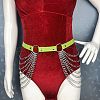 Punk Style Alloy Multi-Layer PU Leather Chain Belts for Women FS-WG2C119-05-1