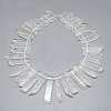 Natural Quartz Crystal Beads Strands G-S318-29-2