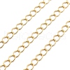 Brass Curb Chains KK-P304-02C-KCG-1