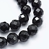 Natural Black Onyx Beads Strands G-E469-07-12mm-3
