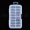 Rectangle Polypropylene(PP) Bead Storage Container CON-N011-009-1