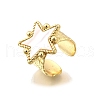 Brass Cuff Rings for Women RJEW-F183-02A-G-4