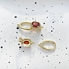 Cubic Zirconia with Brass Pendants PW-WG47088-03-1