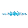 Electroplate Glass Beaded Braided Bead Bracelets BJEW-MZ00183-01-2