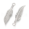 Tarnish Resistant 304 Stainless Steel Pendants STAS-H443-02P-2
