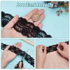 HOBBIESAY 10 Yards Polyester Lace Trim OCOR-HY0001-21-4