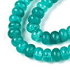 Dyed Natural White Jade Beads Strands G-T139-59A-09-3