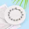 Brass Paperclip Chain Bracelets BJEW-N032-02P-1