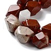 Natural Red Jasper Beads Strands G-C182-12-02-4