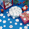 SUNNYCLUE 80Pcs 4 Styles Christmas Theme Resin Cabochons RESI-SC0003-42-4