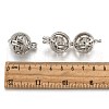 Hollow Brass Locket Pendants KK-D414-09-NR-3