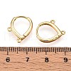 Brass Hoop Earring Finding KK-N261-64G-3